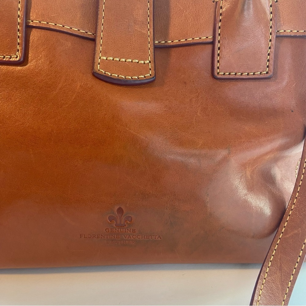Dooney & Burke Florentine Amelie Tote Crossbody Handbag - Picture 3 of 13